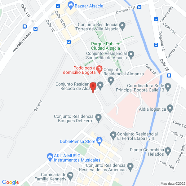 Mapa de Inmobiliaria God S House Ltda.