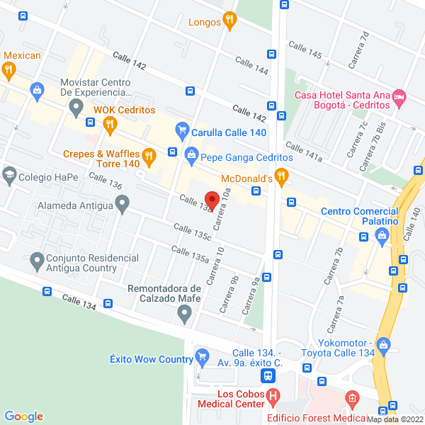 Mapa de Inversiones Cortés Y Díaz Ltda.