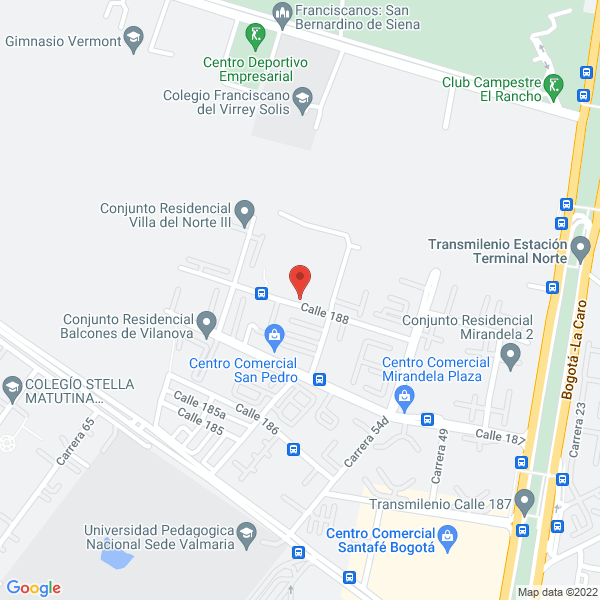Mapa de Inversiones Díaz Jiménez Horeb S.A.S.