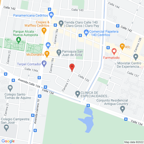 Mapa de Inversiones Educativas Caoba S.A.S.