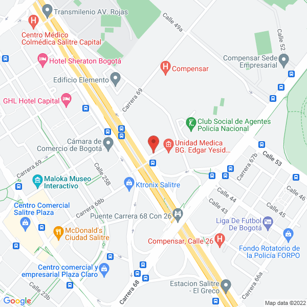 Mapa de Inversiones Lujam Ltda.
