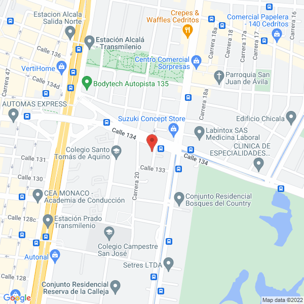 Mapa de Inversiones Micol S.A.S.