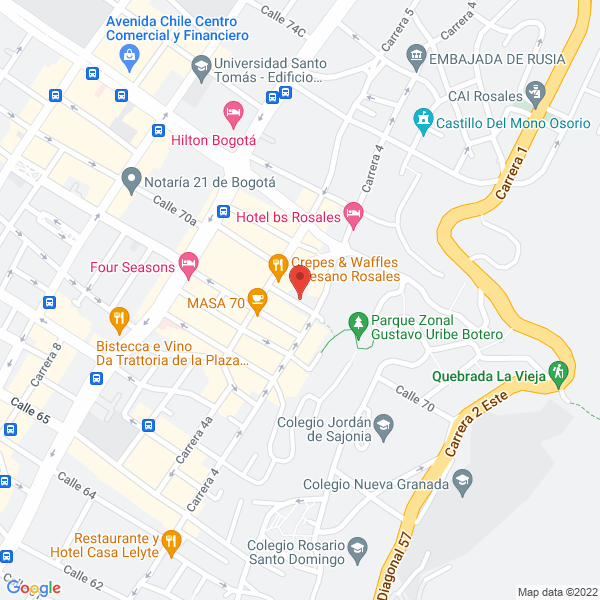 Mapa de Inversiones Nuevo Universo 2015 S.A.S.