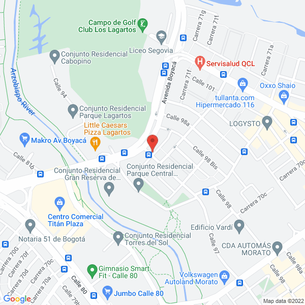 Mapa de Inversiones Tecnologística Ltda.