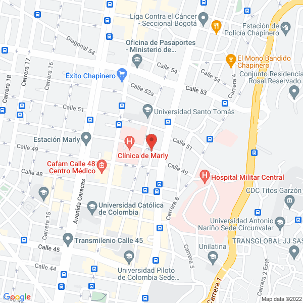 Mapa de Laboratorio Dental Cárdenas Y Cía. Ltda.