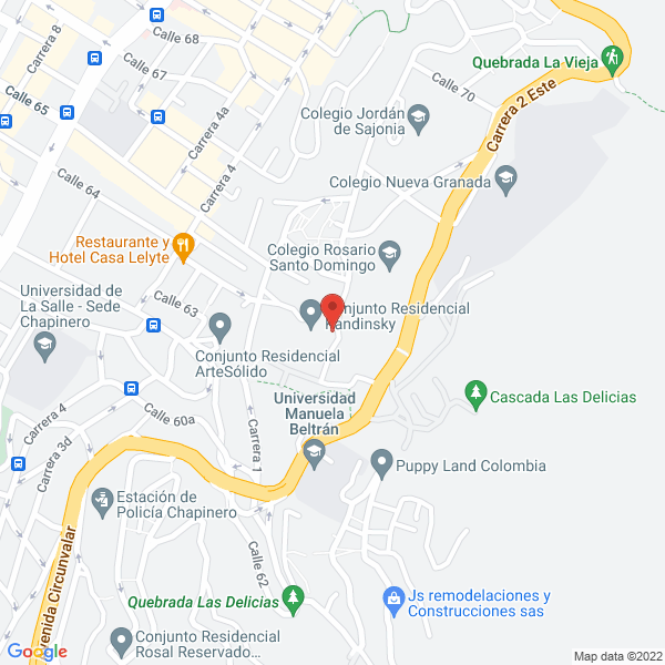 Mapa de Lamastan Ltda.