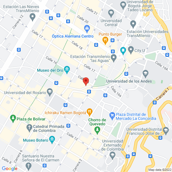 Mapa de Language Club S.A.S.