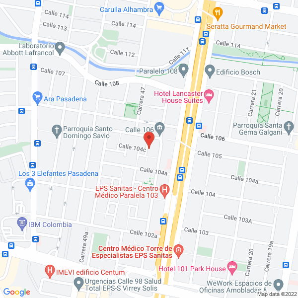Mapa de Link-C Consultores S.A.S.