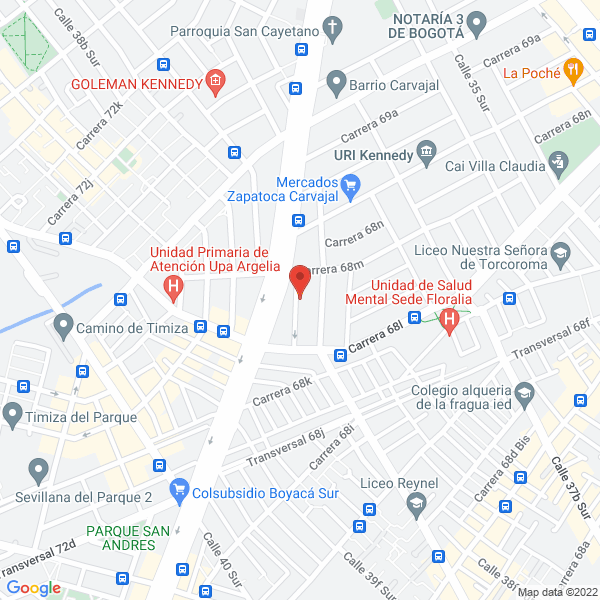 Mapa de Asdiplast S.A.S.