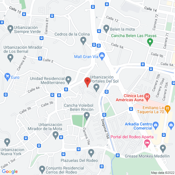 Mapa de Asi Soy S.A.S