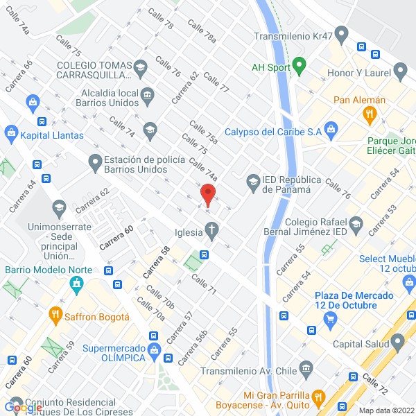 Mapa de Asinaltec Ltda.