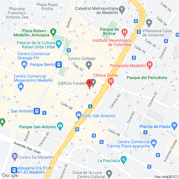 Mapa de Asinep