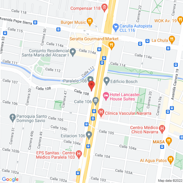 Mapa de Atos IT Solutions And Services S.A.S.