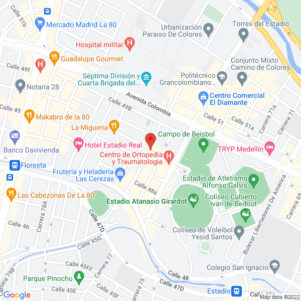 Mapa de Atp De Colombia S.A.S