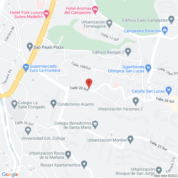 Mapa de Atticus S.A.S