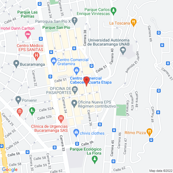 Map of Audimensajes