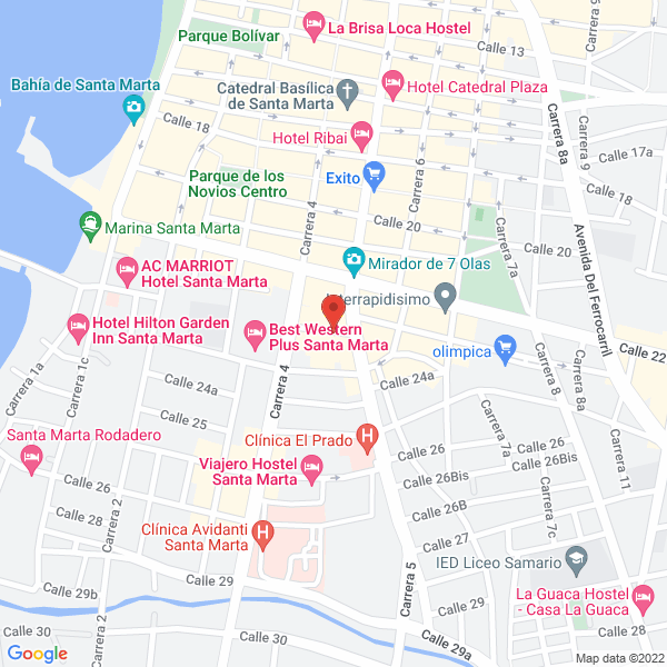 Map of Automotores Del Litoral S.A.S. - Autolitoral