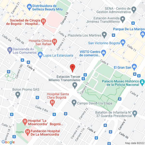 Mapa de Autorepuestos Diesel