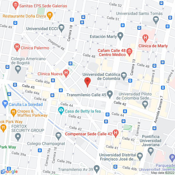Mapa de B.O.T. Ltda.