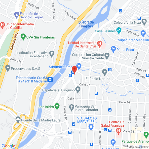 Mapa de Baratillo La 52