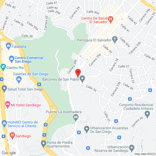 Mapa de Carpintería Metálica Canaán