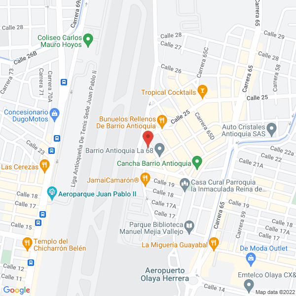 Mapa de Carpintería Y Tapicería San José