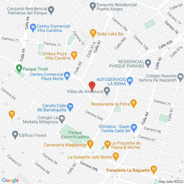 Map of Carrascal Peluqueria