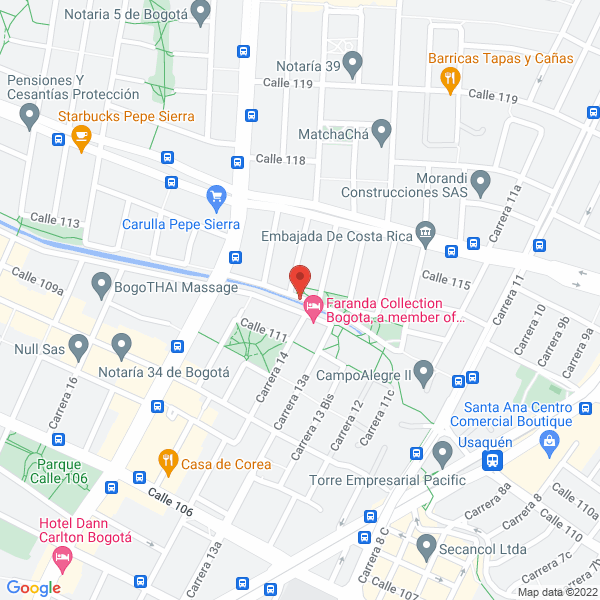 Mapa de Carrillo Estrada Gloria Angela