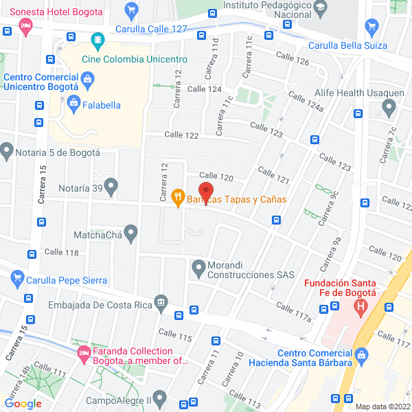 Mapa de Carrozar Ltda.