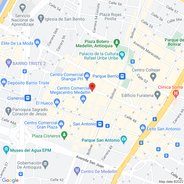 Mapa de Casa Jarana