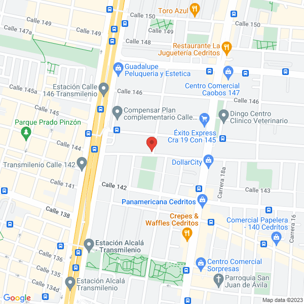 Mapa de Concretera Tremix