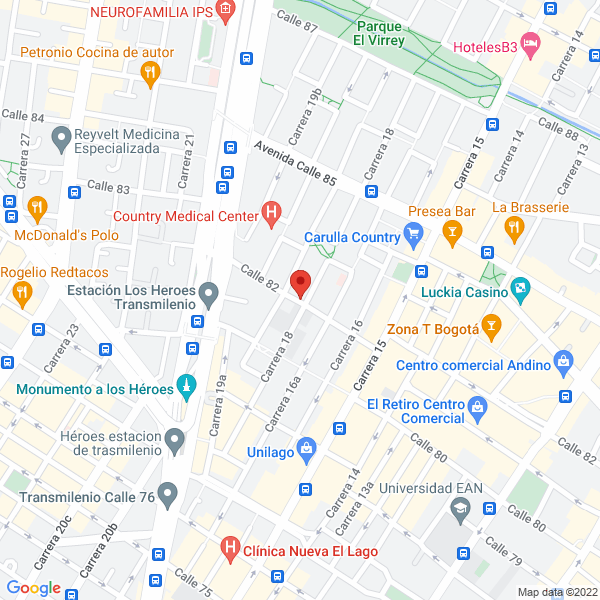 Mapa de Conserjeria De Confianza S.A.S.