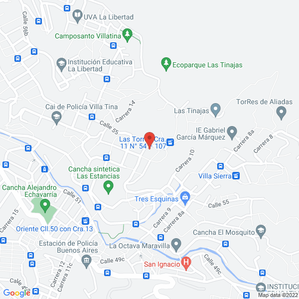 Mapa de Constru Enchapes Medellín S.A.S