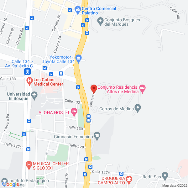 Mapa de Construacabados De Obra S.A.S.