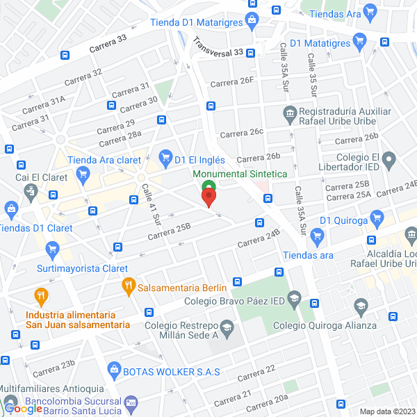 Mapa de Constructora Villa Mayor De Colombia S.A.S.