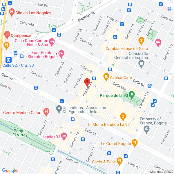 Mapa de Constructores Por Colombia