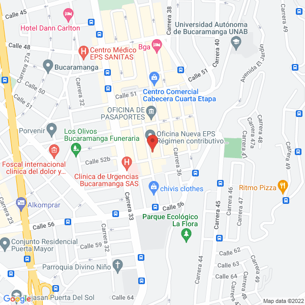 Map of Construtecno L&C Ltda. Constructora