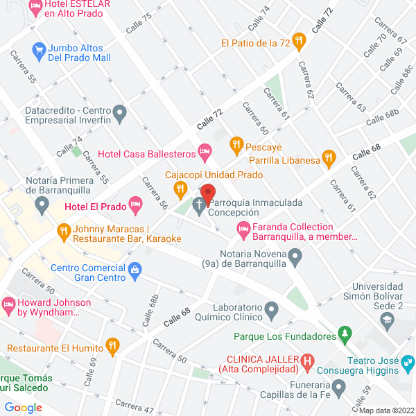 Map of Consultores Del Desarrollo S.A.