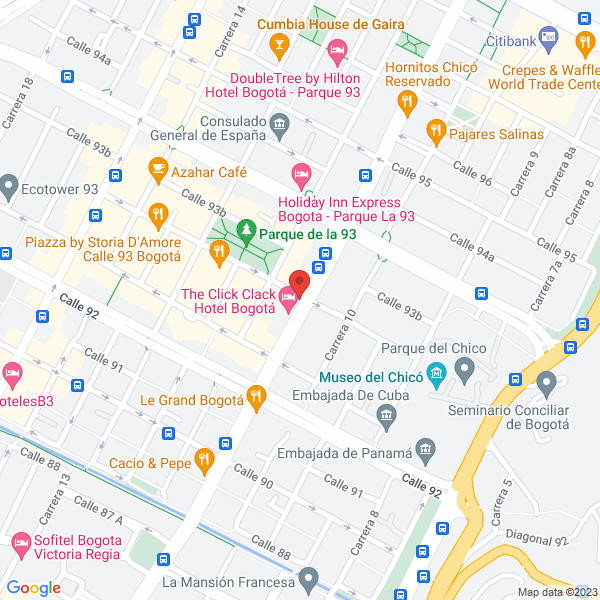Mapa de Consultores Y Asesores De Colombia S.A.S.