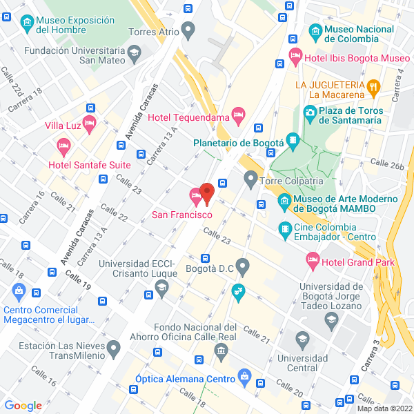 Mapa de Cooinvercréditos