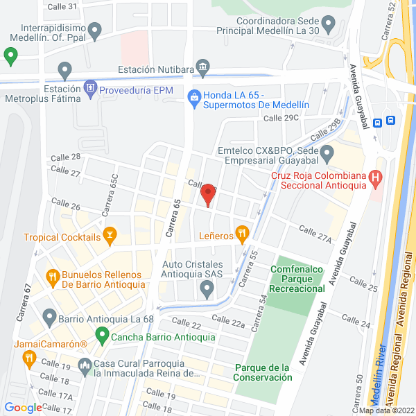 Mapa de Diseño Universal Tecnoayudas Ltda
