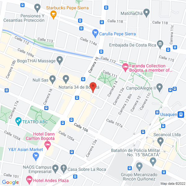Mapa de Electroequipos Colombia S.A.S.