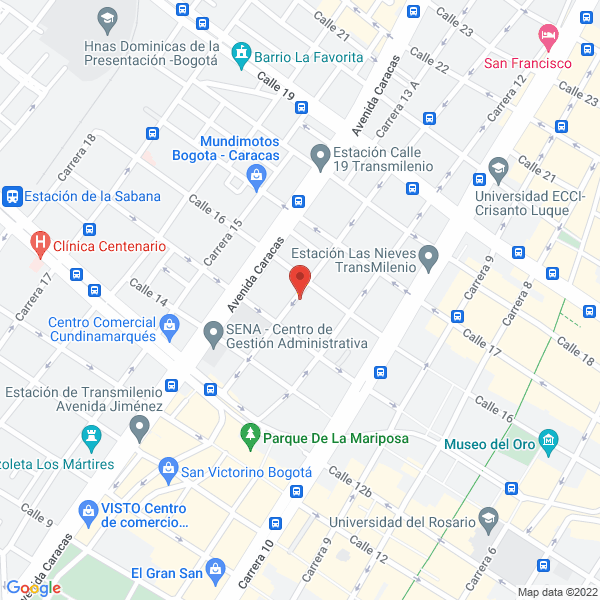 Mapa de Electromarcon