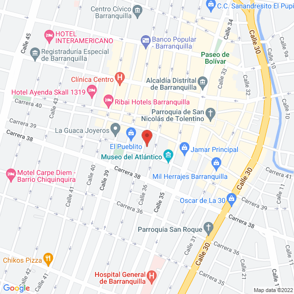 Map of Electrónica Zener