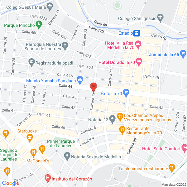 Mapa de Electrosajoster