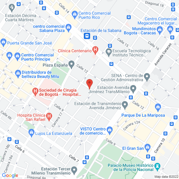 Mapa de Empaques Ibáñez