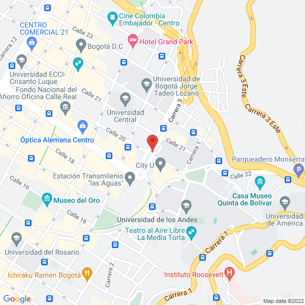 Mapa de Empresa Andina De Ingeniería