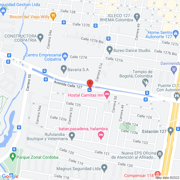 Mapa de Entremés Máquinas Dispensadoras