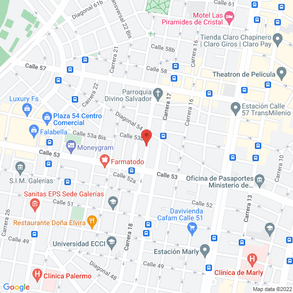 Mapa de Epox Ltda