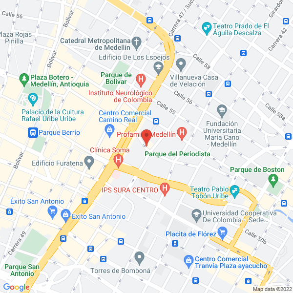 Mapa de Escuela De Belleza Mariela